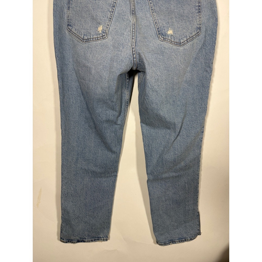 Abercrombie & Fitch The 90s Straight Ultra High Rise Jeans Light Wash 32 14s - Picture 3 of 8
